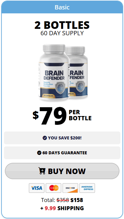 Buy Brain Defender 2 Bottle